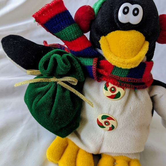 Collector's Choice FLOPPY Bean Bag Friends Plush Stuffed Penguin “Patrick” 7” - Picture 2 of 4